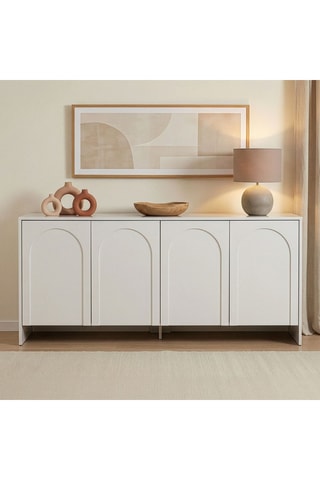 Console 4 portes Arlen - 180 x 80 x 45 cm