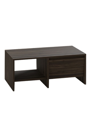 Table basse 1 porte Laris - 90 x 45 x 35 cm