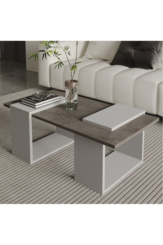 Table basse Matris - 90 x 46,6 x 37 cm