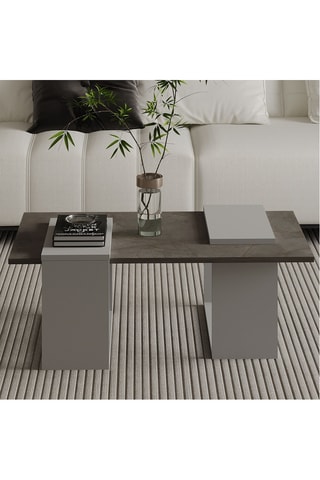 Table basse Matris - 90 x 46,6 x 37 cm