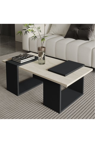 Table basse Matris - 90 x 46,6 x 37 cm