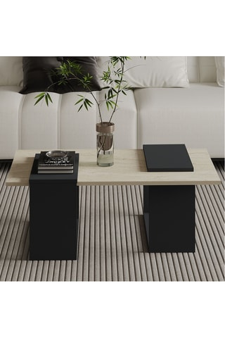 Table basse Matris - 90 x 46,6 x 37 cm