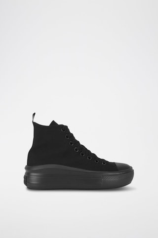 Sneakers montantes plateformes Chuck Taylor All Star - Noir