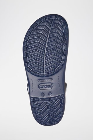 Sabots Crocband Clog Bleu marine et rouge