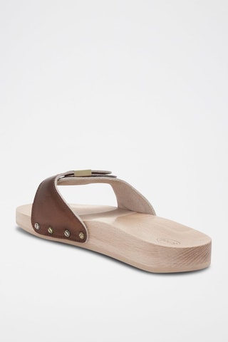 Mules Pescura Marron