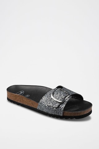 Mules Kathleen Argenté