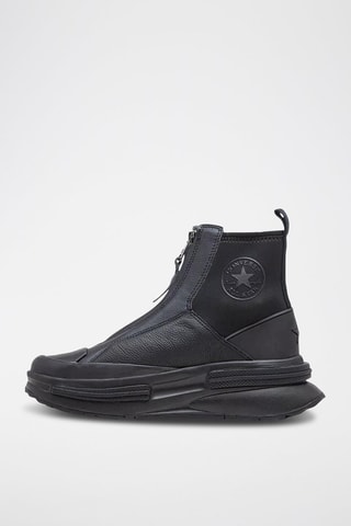 Sneakers montantes en cuir Run Star Legacy Chelsea Luxe Noir