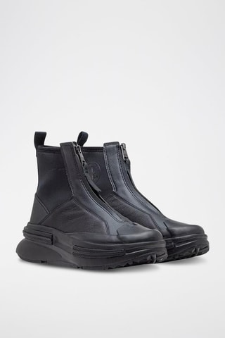 Sneakers montantes en cuir Run Star Legacy Chelsea Luxe Noir