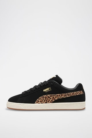Baskets en cuir Suede Xl Leo - Noir