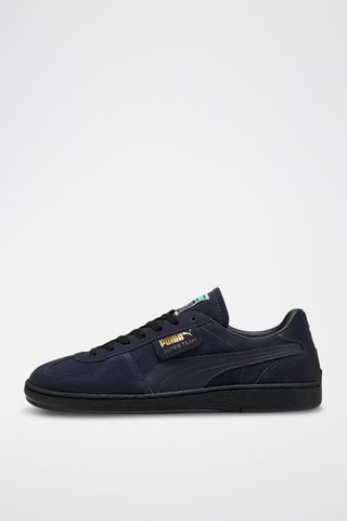 Baskets en cuir Super Team SD - Bleu marine