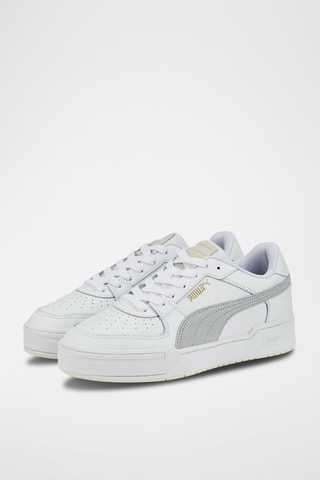 Sneakers en cuir Ca Pro FS-Blanc