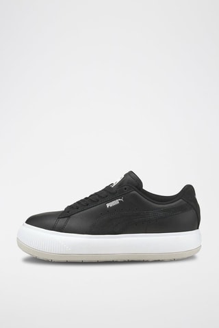 Sneakers en cuir Suede Mayu Mix-Noir