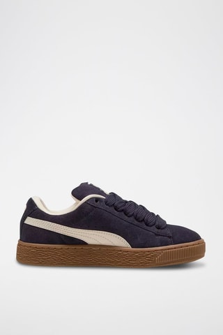 Baskets en nubuck XL - Bleu marine