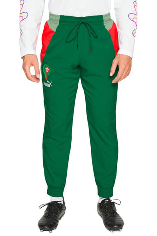 Pantalon de survêtement Woven Maroc - Vert et rouge