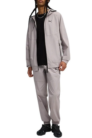 Veste relaxed à capuche Pumatech - Gris clair