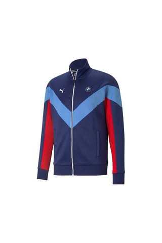 Veste de survêtement Motorsport  -  Bleu marine et rouge