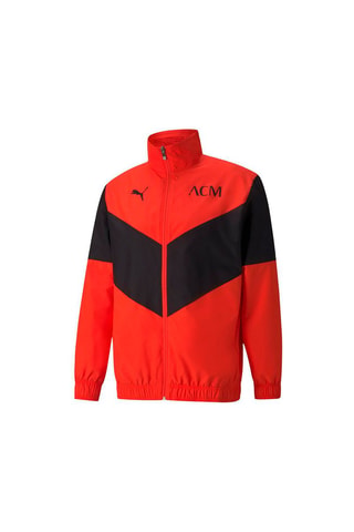 Veste Prematch Milan AC - Rouge et noir