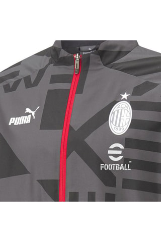 Veste de survêtement Prematch AC Milan - Gris
