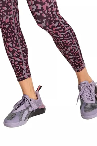 Legging - Violet et bleu