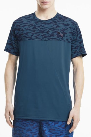 T-shirt FD PDW AOP VENT Bleu marine et noir