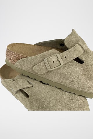 Sabots en nubuck Boston - Kaki
