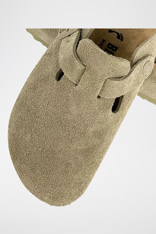 Sabots en nubuck Boston - Kaki