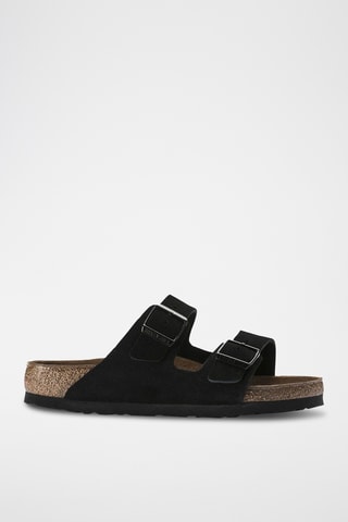 Mules en nubuck Arizona - Noir