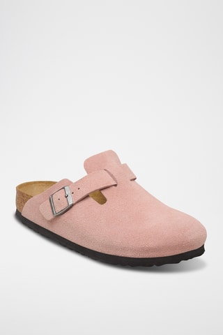 Sabots en nubuck Boston - Rose