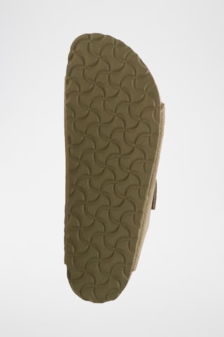 Mules en nubuck Birkenstock - Beige