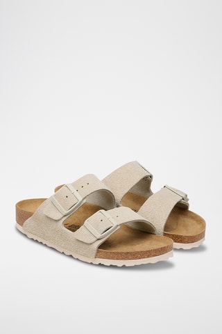 Mules en nubuck Arizona - Beige