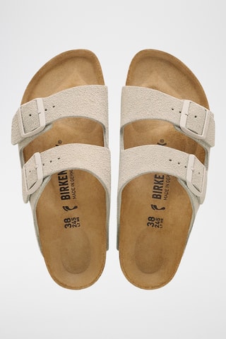 Mules en nubuck Arizona - Beige