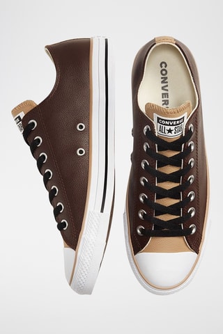 Baskets en cuir OX - Marron