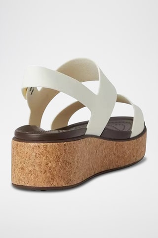 Sandales plateformes Brooklyn - Blanc