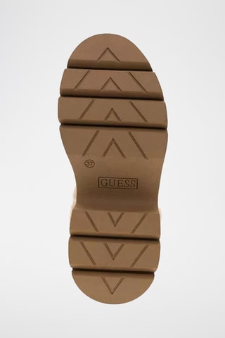 Bottines plateformes en nubuck Bridgete - Marron