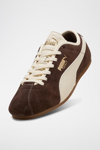 Chaussures de running en nubuck Tackle - Marron