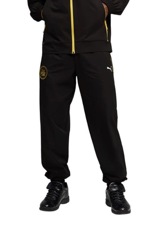 Pantalon regular de football OM Africa - Noir