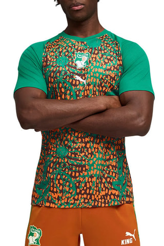 T-shirt de football FIF Prematch - Vert clair