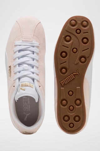 Chaussures de running en nubuck Tackle - Blanc