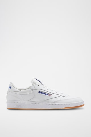 Baskets en cuir Club - Blanc