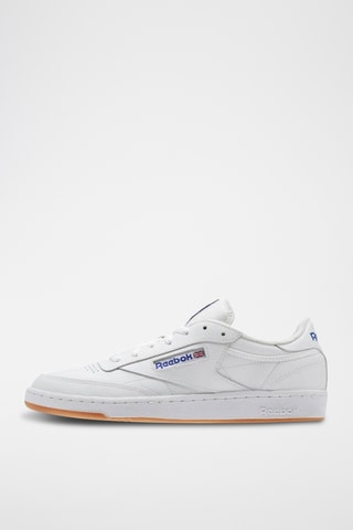 Baskets en cuir Club - Blanc