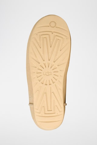 Sabots fourrés en nubuck Elea - Beige