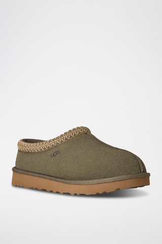 Sabots fourrés de randonnée en nubuck Tasman II - Kaki