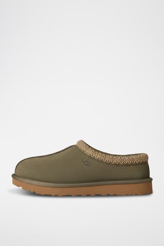 Sabots fourrés de randonnée en nubuck Tasman II - Kaki