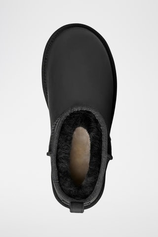 Chaussures de randonnée en montagne en cuir W Classic Ultra Mini Leath - Noir