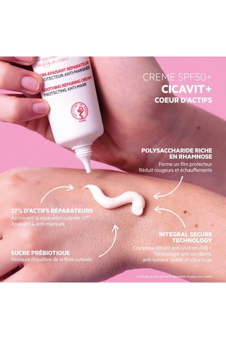 Cicavit+ Crème SPF50+ Beschadigde en Geïrriteerde Huid - 40 ml
