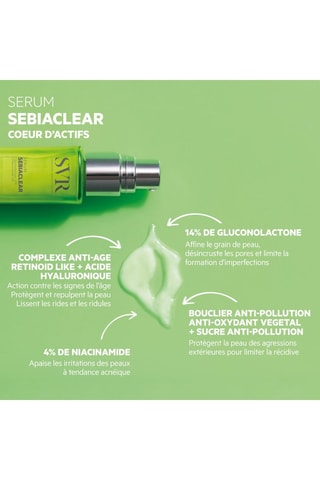 Anti-imperfectie Global Corrector Serum Sebiaclear - 30 ml