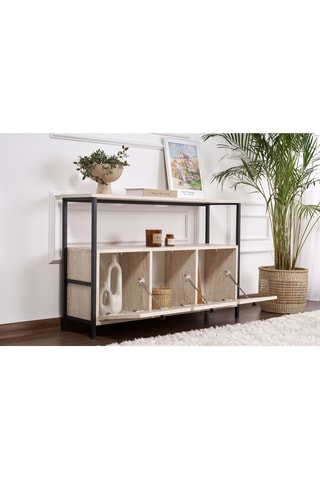 Console 3 abattants - 120 x 77 x 29,5 cm