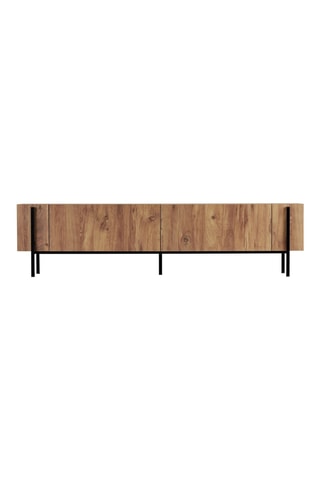 Meuble TV 2 abattants - 180 x 45 x 30 cm