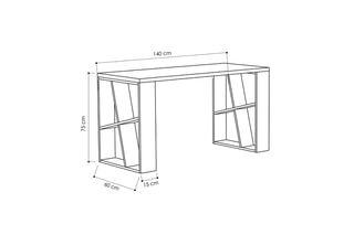 Bureau - 140 x 60 x 75 cm