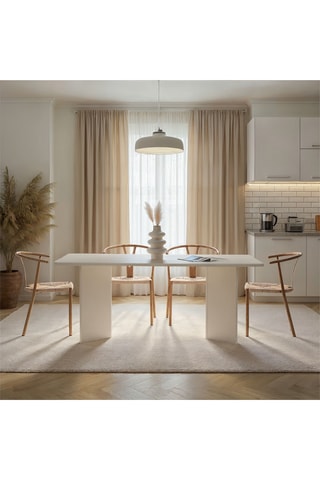 Table à manger Linza - 180 x 90 x 75 cm